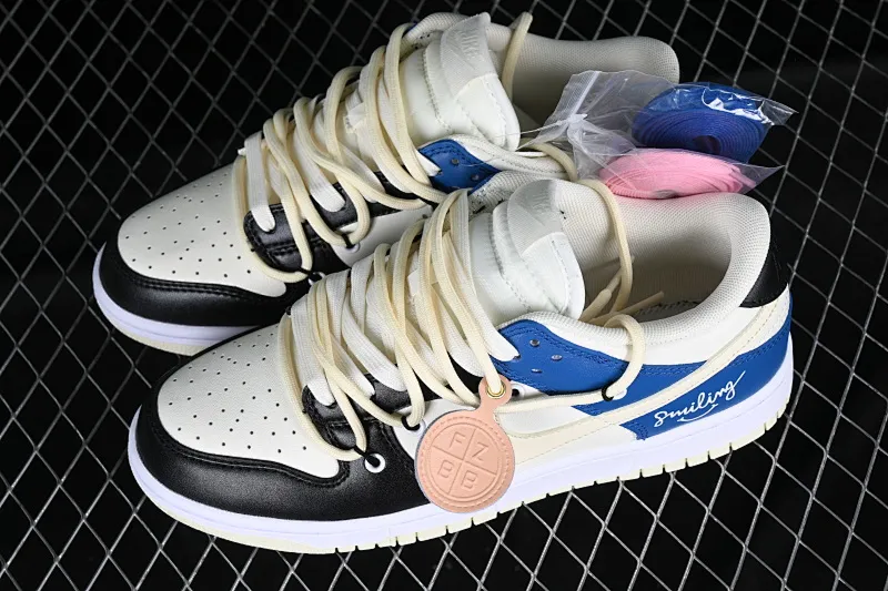 All categories Nk SB Dunk series Nk SB Dunk Low low-top sneakers Nk Dunk Low Retro Vibe customized version of deconstructed strap casual sneakers DJ6188-100